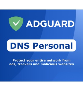 AdGuard DNS Personal 1 Jahr / 20 Geräte Key GLOBAL